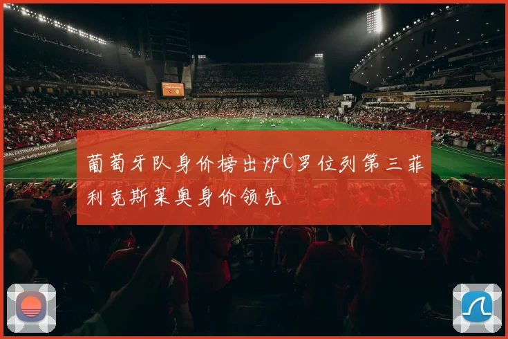 葡萄牙队身价榜出炉C罗位列第三菲利克斯莱奥身价领先